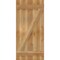Ekena Millwork Joined Board-n-Batten Shutters w/Z-Bar, Rough Sawn Western Red Cedar, 21 1/2W x 46H, PR RBJ06Z21X046RWR - alternate 4